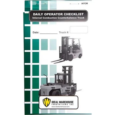 Replacement Checklist 70-1075 Ideal Warehouse Propane Counterbalance Forklift
