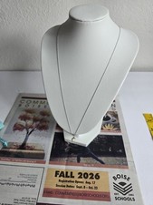 Tiffany & Co. Elsa Peretti 18K White Gold Cultured Pearl Drop Lariat Necklace