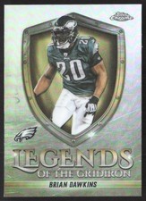 Brian Dawkins 2025 Topps Chrome Legends of the Gridiron Eagles