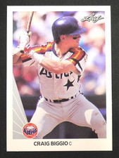 1990 LEAF Craig Biggio #37