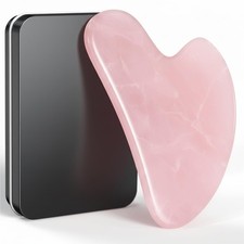 Gua Sha Facial Tools, Guasha Tool for Face Acupuncture Therapy Trigger Pink