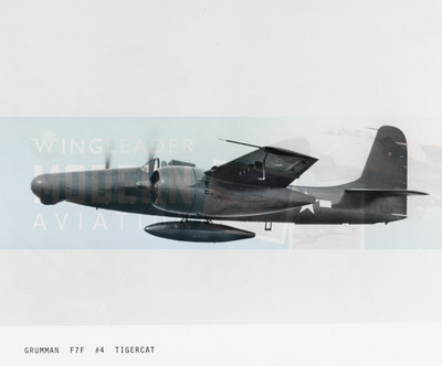 Grumman F7F Tigercat - US Air Force - Original Foto 25.06.68