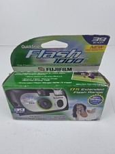 Fujifilm Flash 1000 Camera Single Use 17ft Range 5m Flash EXP 2009/02