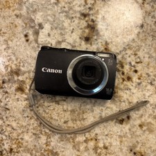Canon Powershot A3300 Black 16.0MP Digital Camera. WORKING.