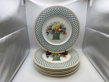 Set of 6 Villeroy Boch BASKET Dinner Plates