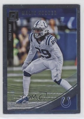 2018 Panini Donruss Press Proof Silver 29/100 Malik Hooker #126 2u3