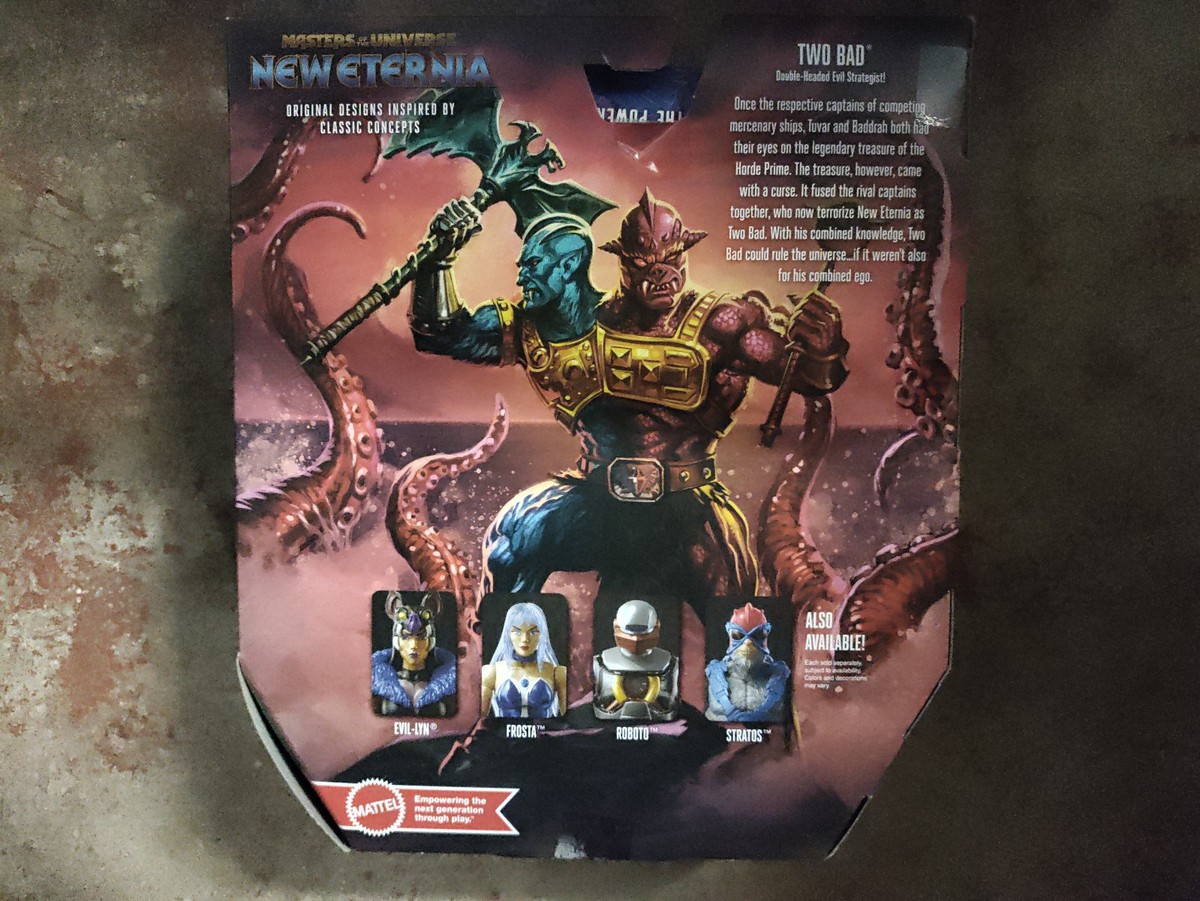 TWO BAD Masters of the Universe MOTU Masterverse New Eternia