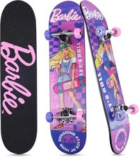 Barbie 31" Lenticular Skateboard - Pro Trucks, Grip Tape, 9-Ply Maple