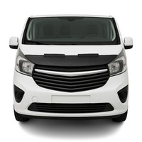 Haubenbra Steinschlagschutz Bonnet Bra FüR Opel Vivaro B 2014-19 Schwarz Halb