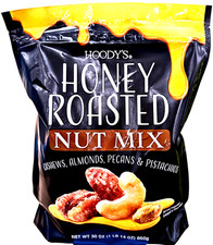 Hoody's Honey Roasted Cashews Almonds Pecans & Pistachios Nut Mix EXP 03/2027