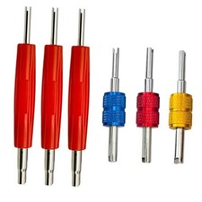 6Pcs A/C Valve Core Removal Tool Set, R134a R22 6Pcs Valve Core Removal Tool