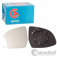 Alkar Spiegelglas AsphÄRisch Beheizbar Links Passend FüR BMW X3 X4 X5 X6 | 64718