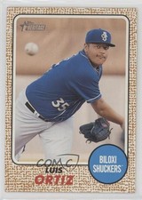 2017 Topps Heritage Minor League Edition Luis Ortiz #61 0e3