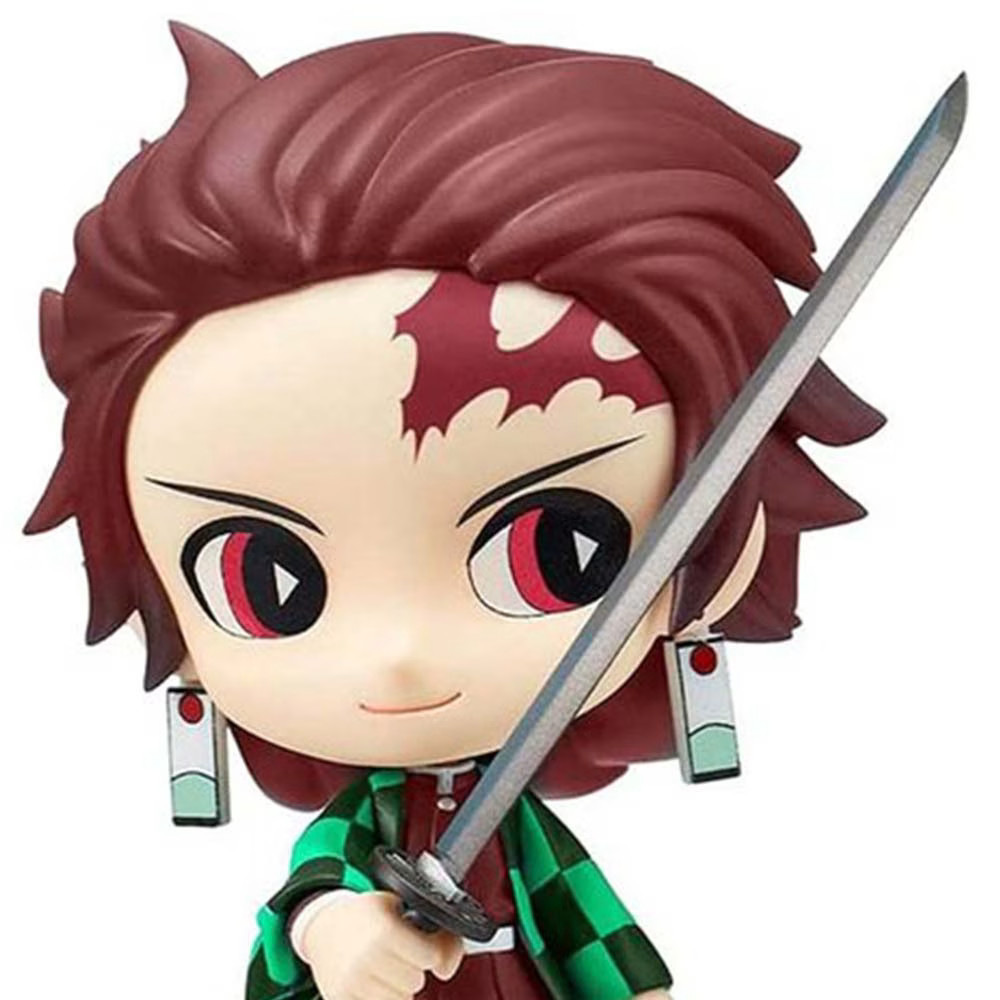 Figurine Tanjiro Kamado Demon Slayer pour décoration de bureau manga