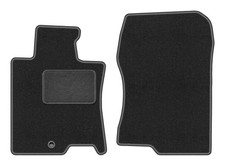 Vordere Auto Fußmatten Velours für: Honda Accord VIII 2008-2015 Limousine, Kombi