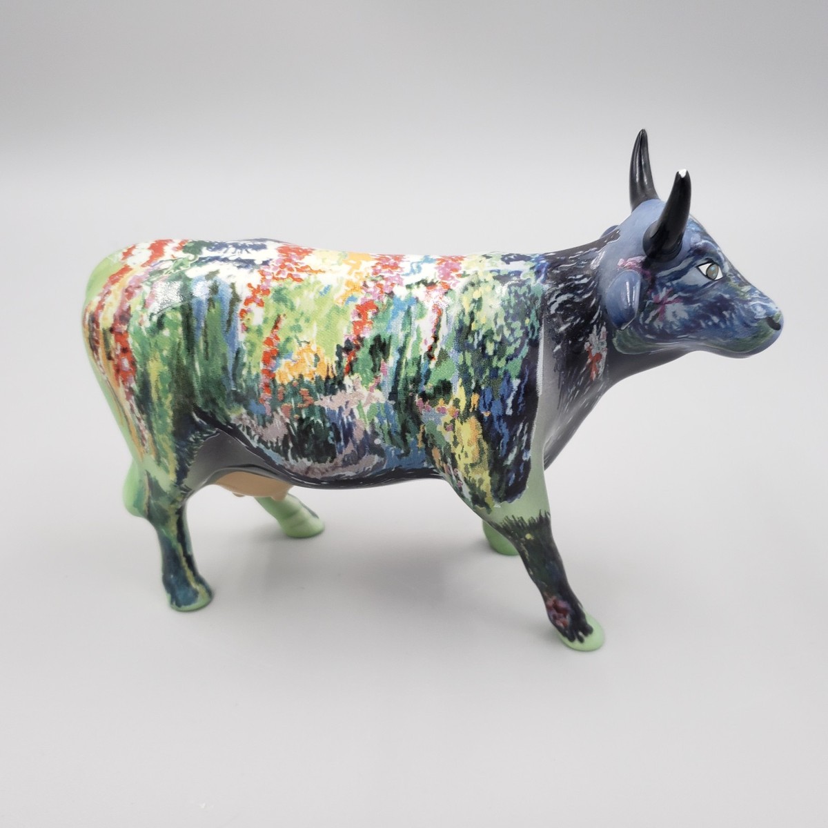 Cow Parade Moonet Westland Giftware Figurine #9177 Monet Art