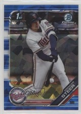 2019 Bowman Chrome Draft Sapphire Edition Blue 25/99 Spencer Steer #BDC-153 7c5