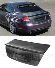For 08-09 Pontiac G8 | Carbon Fiber Replacement Rear Trunk w/ Integrated Spoiler