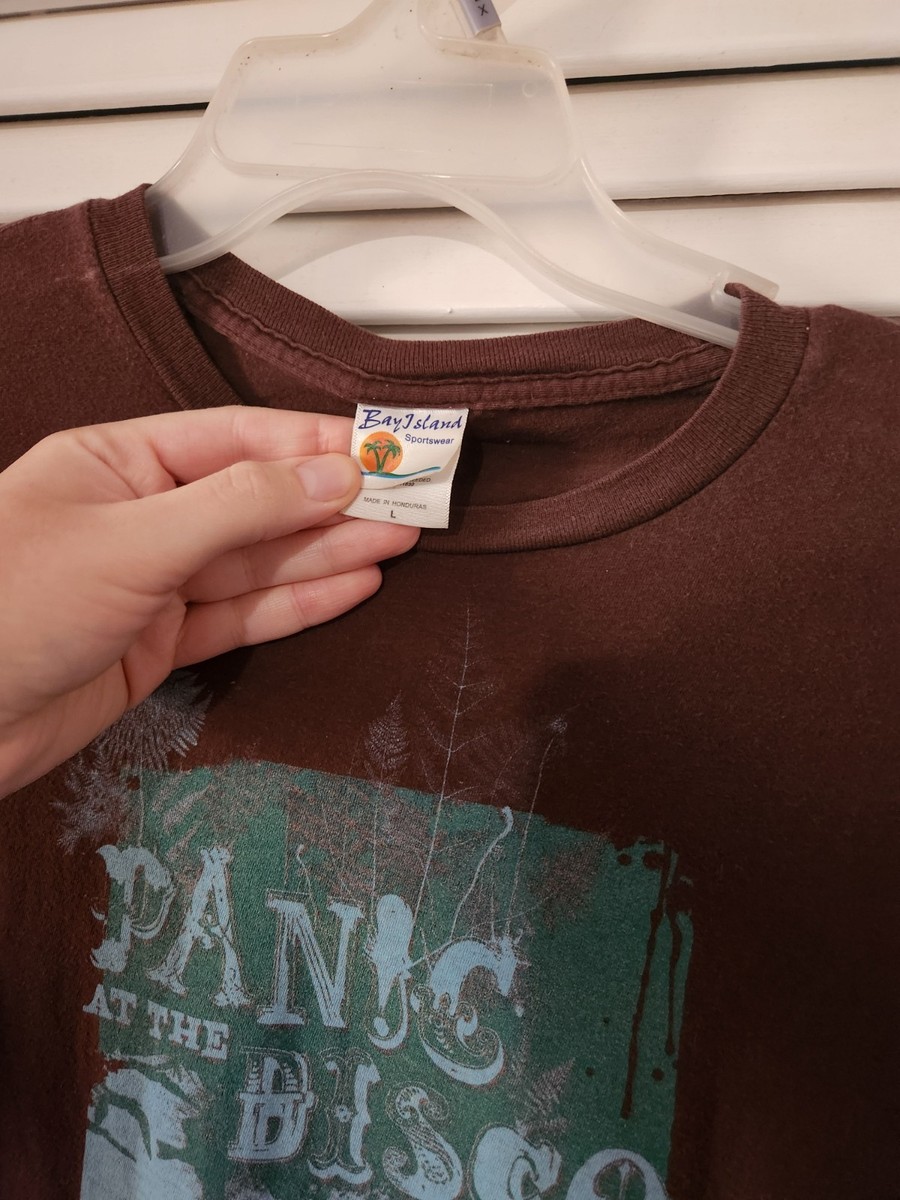 RARE/VINTAGE Pretty. Odd. Era Panic At The Disco Brown Mushroom L