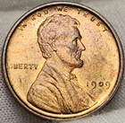 1909 Plain 1C RB Lincoln Cent- Choice BU Uncirculated - LC -0938