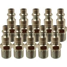Milton 727 1/4" MNPT M Style Plug Pack of 10