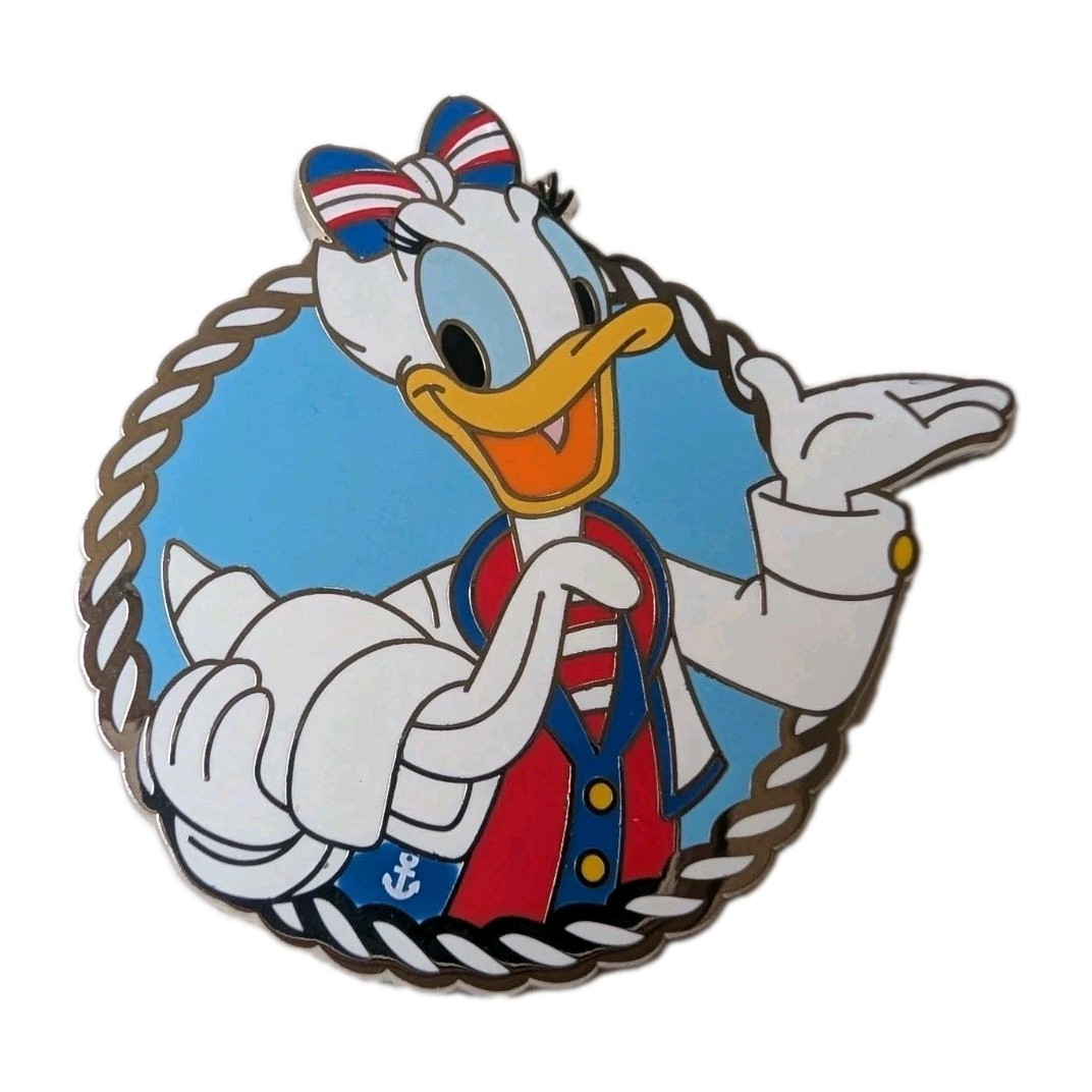 Disney Cruise Line 2026 Mystery Pin Set_DCL Towel Animals_Daisy Duck