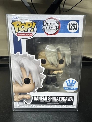 SANEMI SHINAZUGAWA DEMON SLAYER Funko Special Edition Pop #1253 w Protector