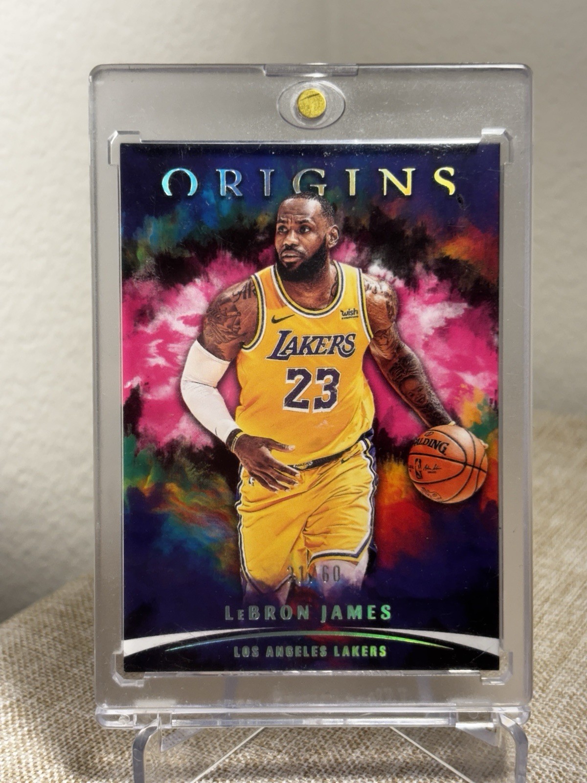 2021-22 Panini Origins - LeBron James #6 Pink /60