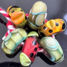 Set of 6 Trollbeads Retired Sterling Silver Native Elements Kit TGLBE-00044