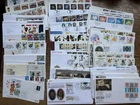 Collection Of 100 GB FIRST DAY COVERS, See Photos For Details, Lot 1