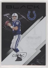 2020 Panini Black Silver 50/99 Peyton Manning #41 HOF 0c3
