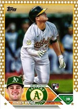2023 Topps #95 Jonah Bride Gold Star
