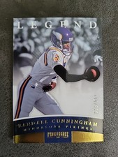 2012 Panini National Treasures Legends Randall Cunningham #315/897
