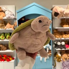 Jellycat Timmy Turtle Stuffed Animal Reptile Animal Plush Toy Tags + Dust Bag uk