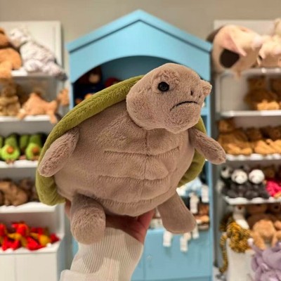 Jellycat Timmy Schildkröte Stofftier Reptil Tier Plüschtier Etikett + Staubbeutel UK