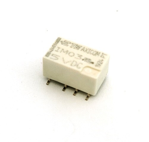 IM03GR 5V 2A DPDT SMT Signal Telecom Relay TE Connectivity / Axicom (20 ...