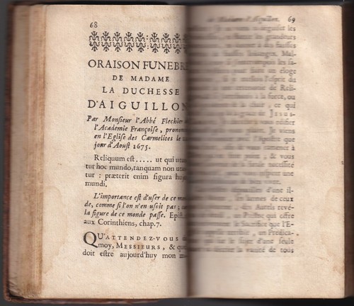 Sammlung verschiedener GEBETE Beerdigung Harangues Rede bei Foppens 1682 Gr.1 - Bild 4 von 12