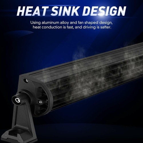 32inch 405W 3-row LED Light Bar + 4'' Flood Pods Offroad Fits Jeep Truck SUV 4X4 - Picture 5 of 11