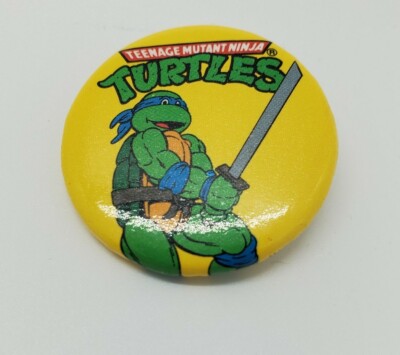 2011 Teenage Mutant Ninja Turtles Leonardo Mirage Studios Pinback Button TMNT