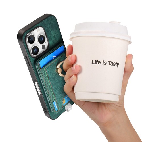 Fashion Magsafe Card Slot Leather Phone Case For iPhone 16 Pro Max 15 Plus 12 XR - Bild 55 von 95