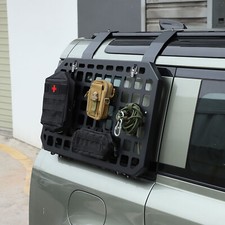 Alloy For Land Rover Defender 2020-2024 Right Side Rear Window Molle Panel Rack