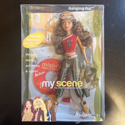 My Scene Madison Doll Hanging out B9877 NRFB Barbie Mattel