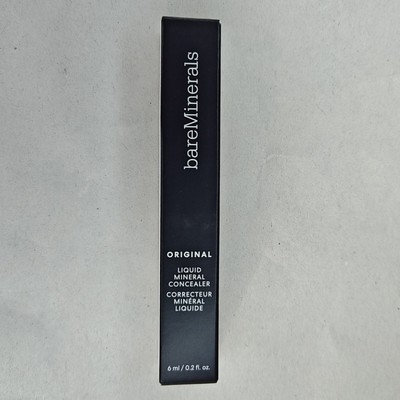 NIB BareMinerals Original Liquid Mineral Concealer .02 floz 3172 Dark Deep 5.5 C