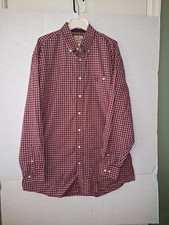 Wranglers NWOT Mens Long Sleeve Plaid Button Up Pocketed Dress Shirt Size XL