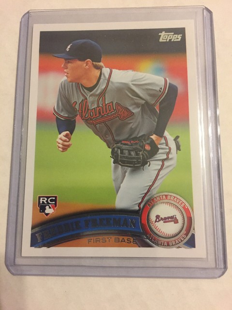 2011 Topps Freddie Freeman 145 Baseball Card For Sale Online EBay