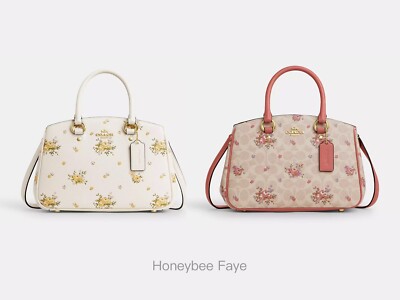 日本未入荷 Coach Savannah Carryall Bag サバンナ 花柄 CAL41 Coach CAL41 Savannah Carryall Bag With Floral Print