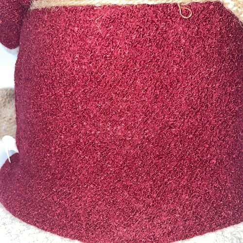 Good Health Industries 14" Tree Topper Decor Snowshoes Walking Stick Red Jacket - Picture 7 of 10