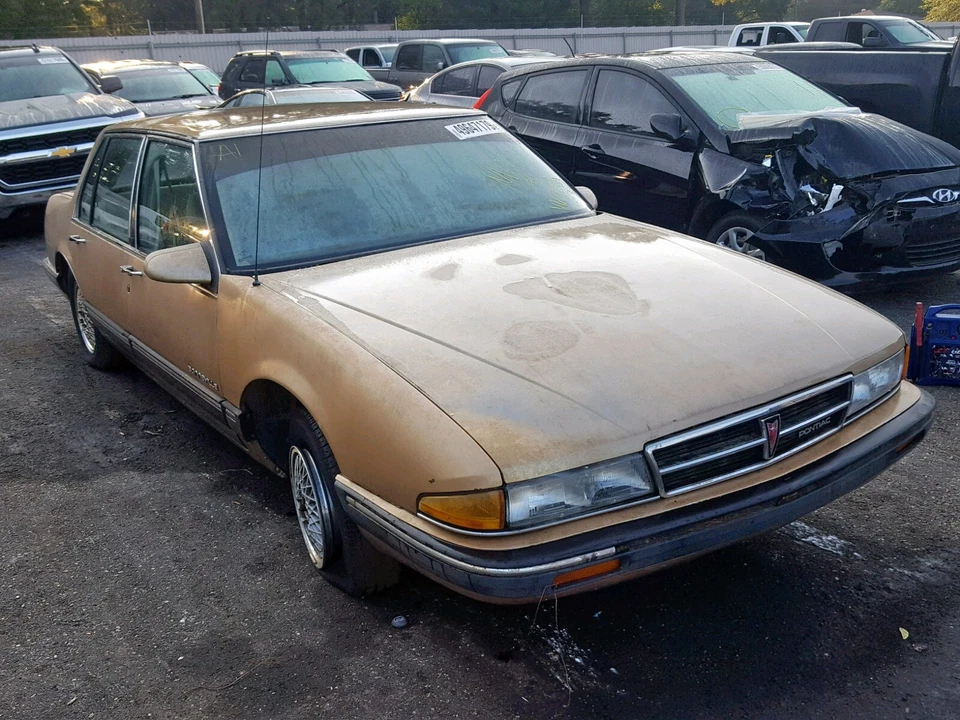 Pontiac Bonneville, 1987, 1988, 1989- 1991, Radio & Lower Dash Woodgrain Bezel - Image 3 of 4