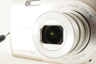 Nikon COOLPIX S4400 Silver In Box &4GB SDHC Card Digital