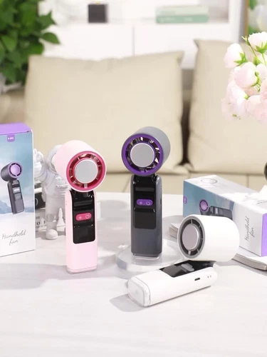Portable Handheld Fan Speed(1-100) Adjustable Turbo Mini 4000mAh Quick Cooling - Picture 15 of 18